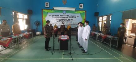 Pelantikan, Pengambilan Sumpah dan Serah Terima Jabatan Dukuh Gamping Tengah, Kalimanjung, Patukan